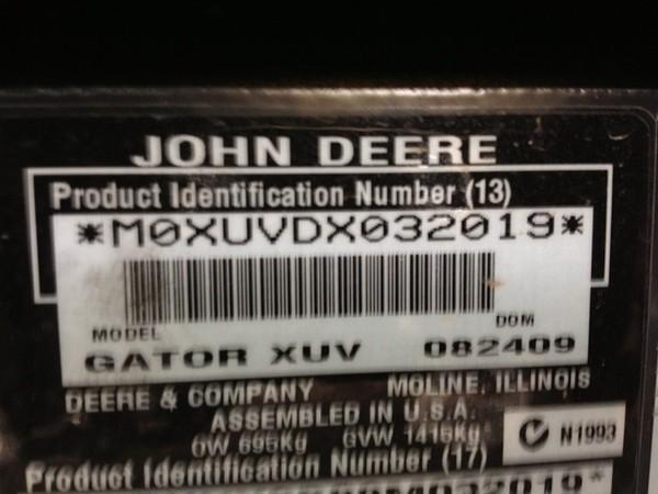 John Deere XUV 850D GREEN