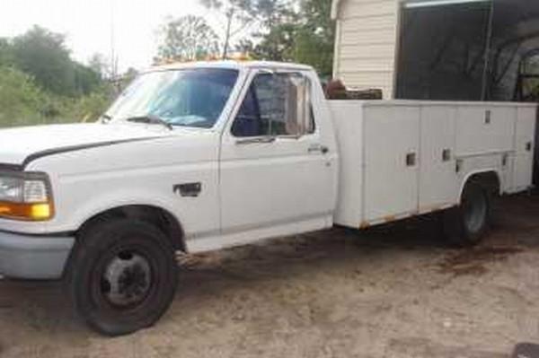 Ford F350 Utility Bed