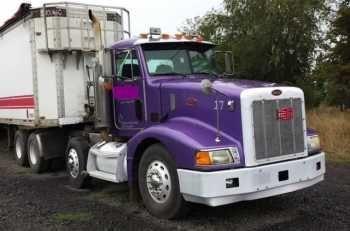 Peterbilt 385 Day Cab TRUCK with Drop Axle