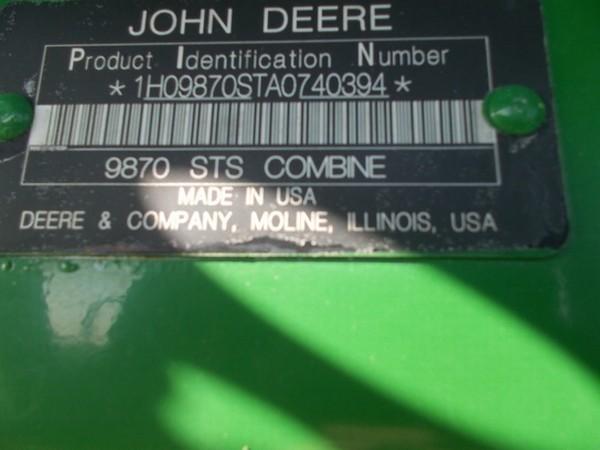 John Deere 9870 STS