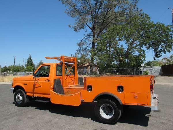 Ford F450 SD Traffic Management Cone Truck