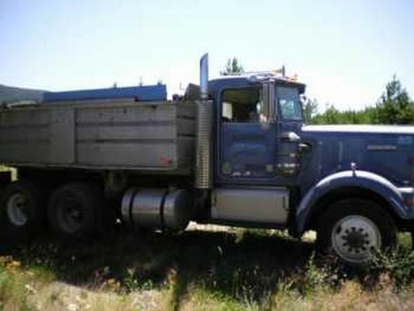 Kenworth W921 Dump Truck and Transfer Pup