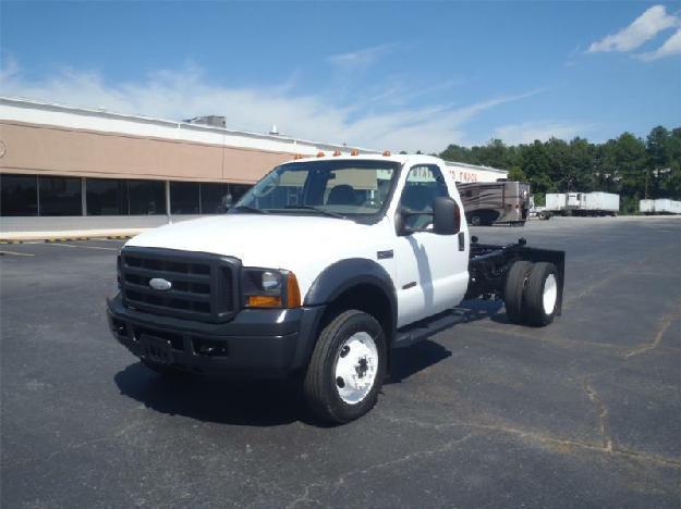 FORD F550 XLT CAB CHASSIS TRUCK FOR SALE